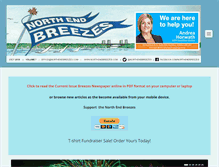 Tablet Screenshot of northendbreezes.com